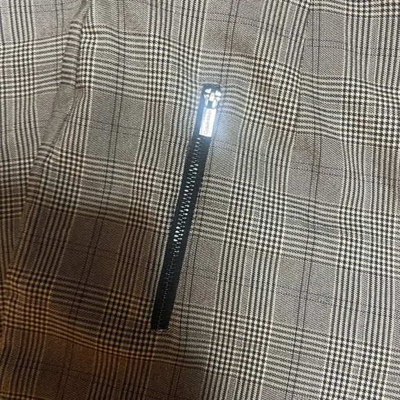 Calvin Klein Gray Plaid Skinny Ankle Suit Pants NWT Size 14 - Picture 9 of 9